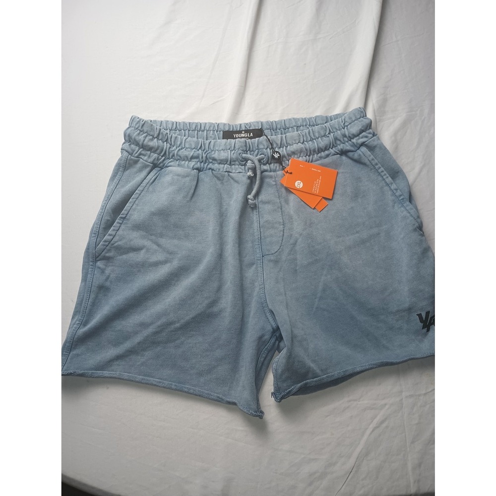 YoungLA Shorts Men 2X-Large Sweat Shorts Athletic Drawstring Solid NWT